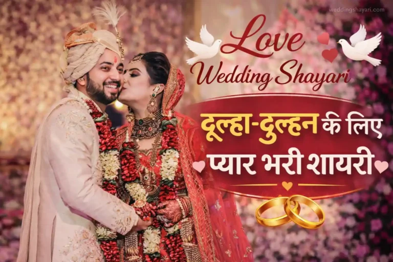 Love Wedding Shayari