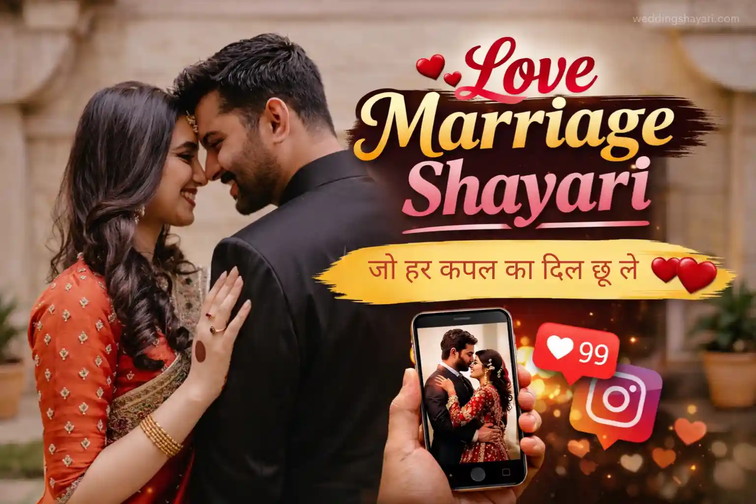 love marriage shayari