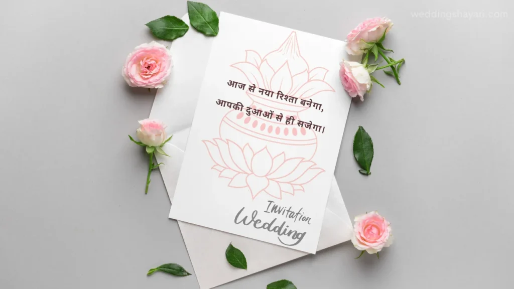 Short Wedding Shayari