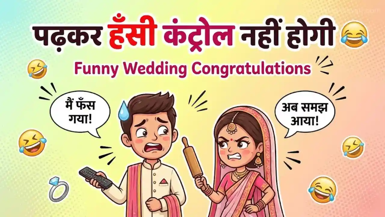 Funny Wedding Congratulations