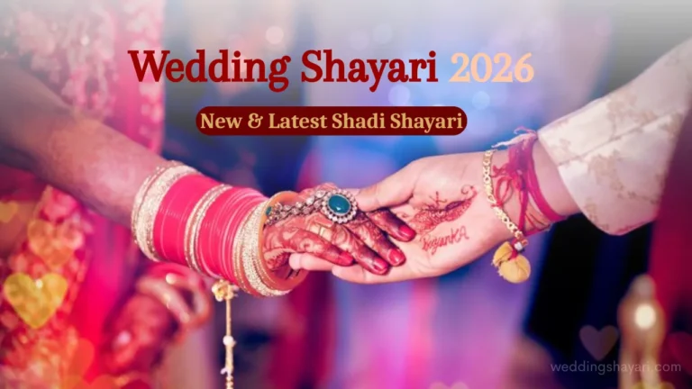 Wedding Shayari in Hindi 2026